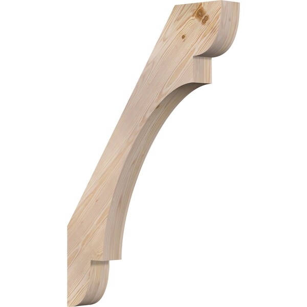 Ekena Millwork 3 1/2"W x 26"D x 38"H Olympic Smooth Knee Brace, Douglas Fir BRC04X26X38OLY00SDF - main